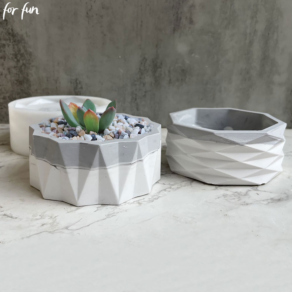 For Fun Flower Pot Silicone Mo - Echeveria Succulent recensie en prijs
