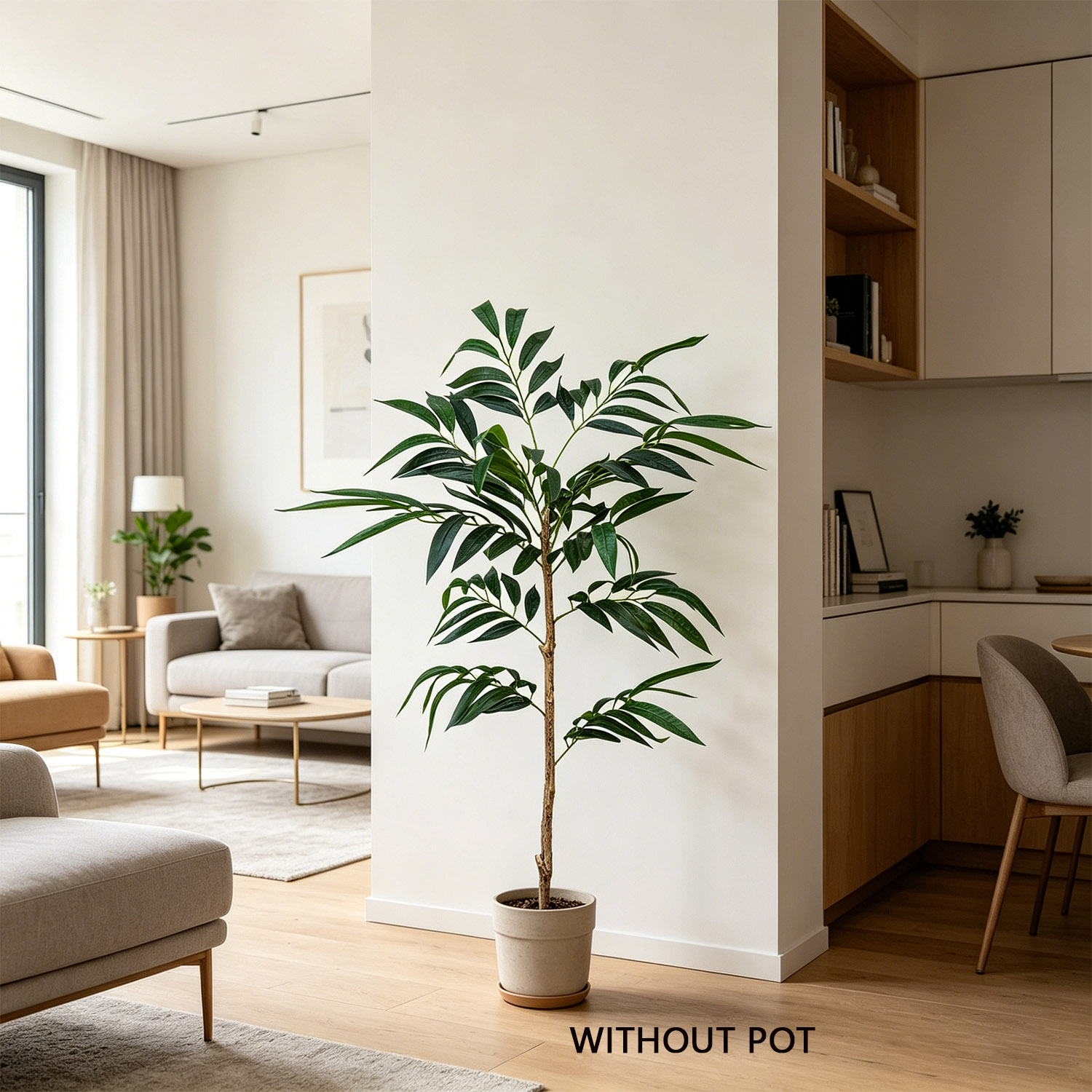 65-160cm Artificial plant Will - Ficus Lyrata Tree recensie en prijs